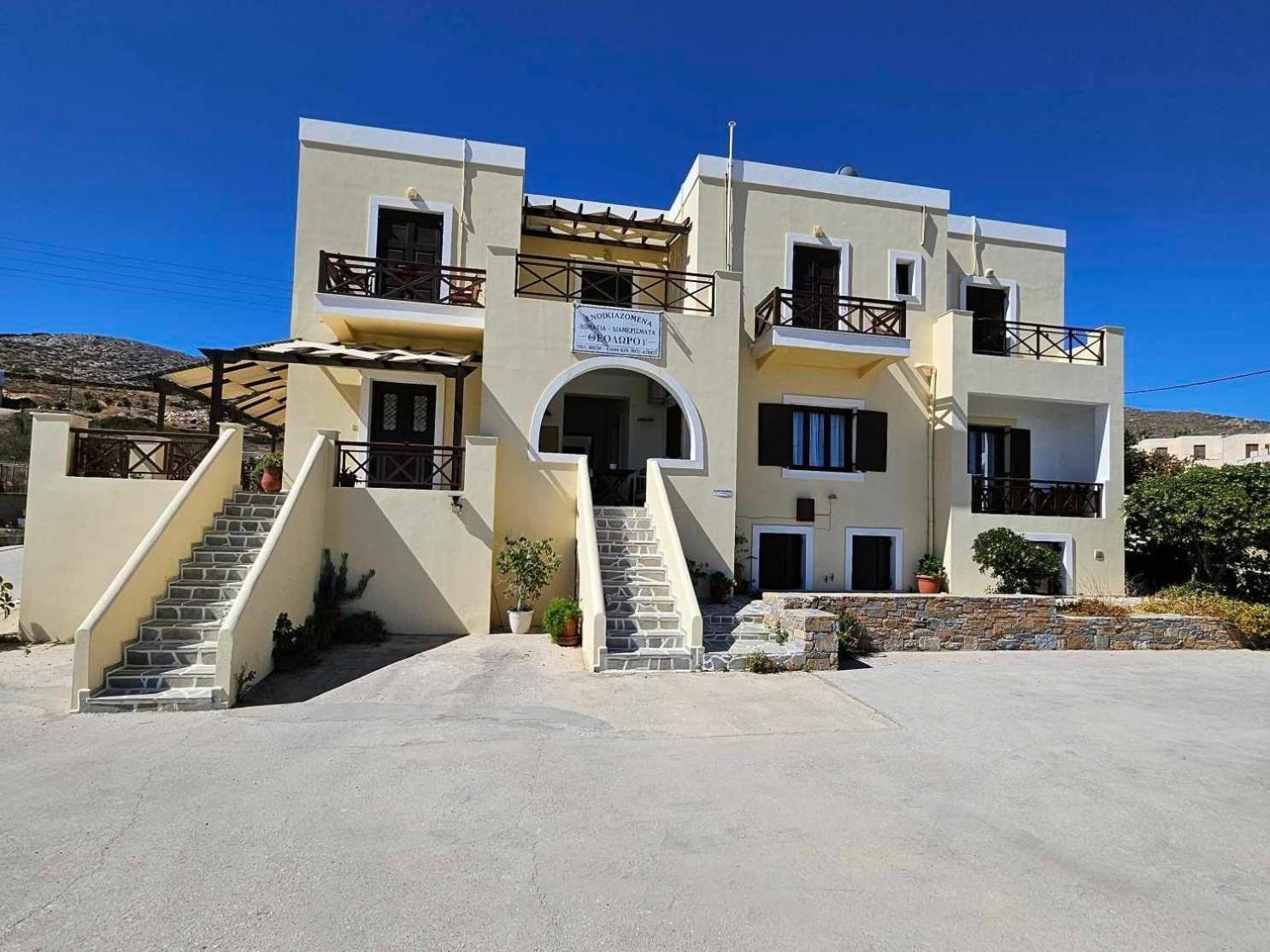Theodorou Hotel Azolimnos Buitenkant foto